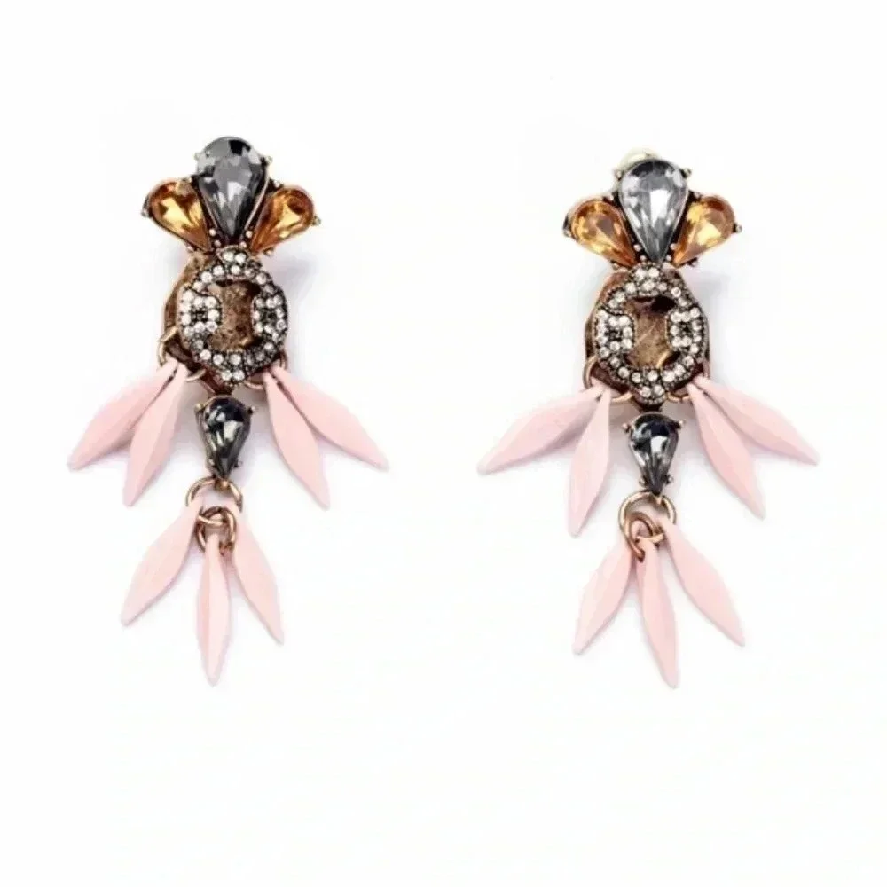 Stella | Vintage Geometric Dangle Earrings - Picture 1 of 1